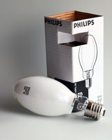 Лампа типа ДРЛ-250 производства «Philips»